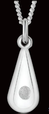 Sterling Silver Teardrop Necklace
