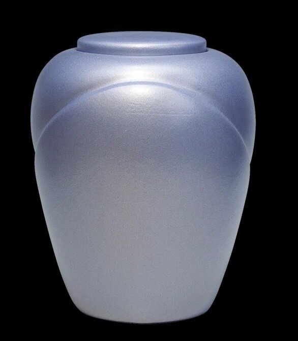 Aqua Blue Water Soluble Urn