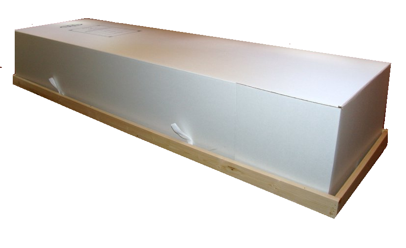 Basic cremation container